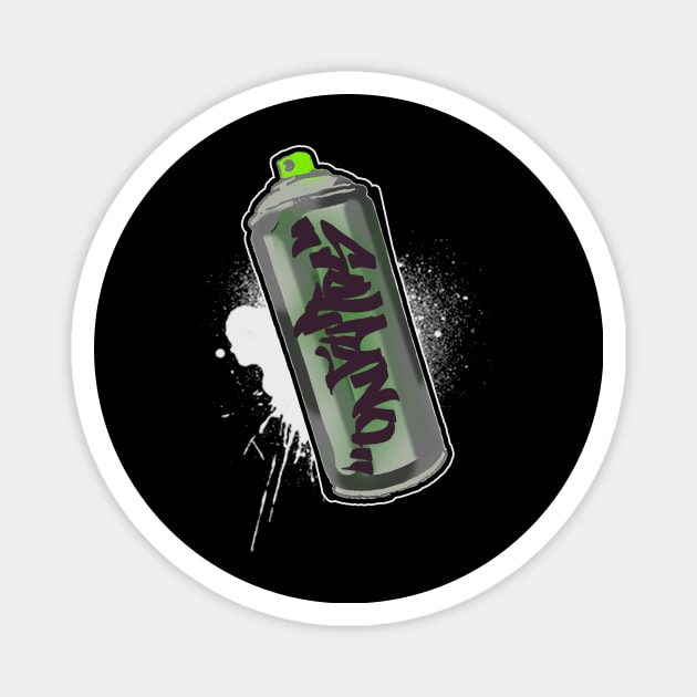 Spraycan Magnet by Soldjango unchained